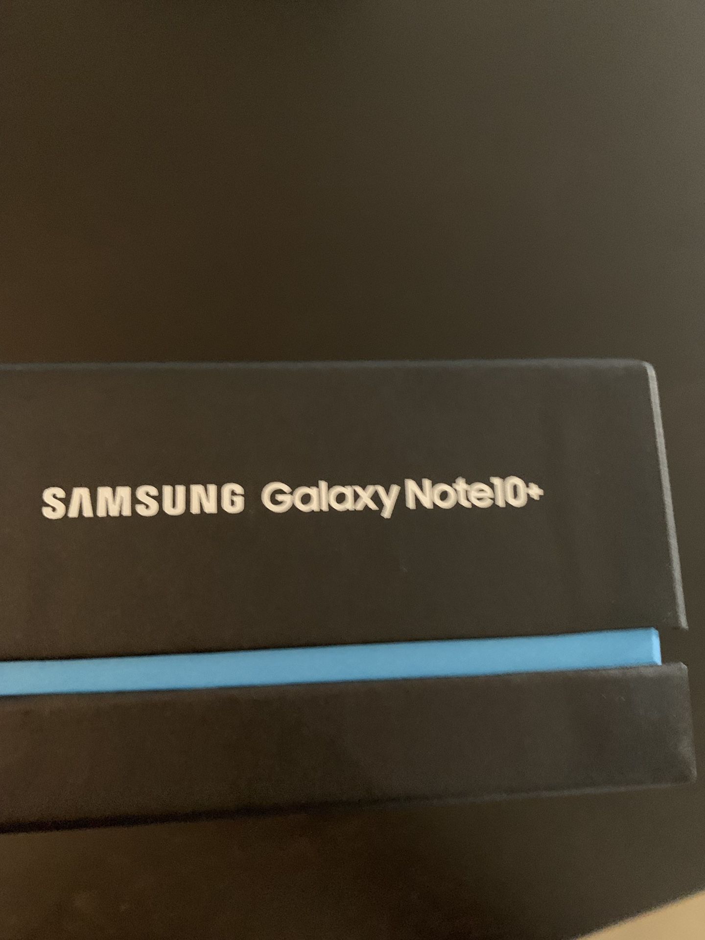 Samsung Galaxy note 10 plus 256 GB black unlocked sealed in box