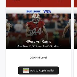 49er Vs rams 