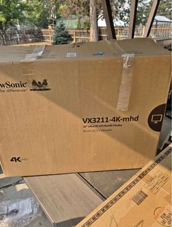 ViewSonic VX3211-4K-mhd 32" 4K Monitor