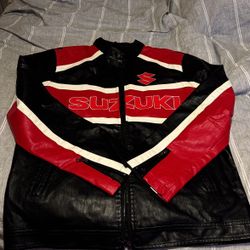 Suzuki Leather Jacket. 