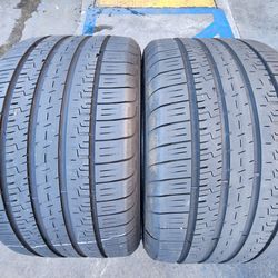 2 USED TIRES GOODYEAR 285/35/19