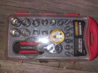 Husky 31-Piece Dual Sided Stubby Socket Set