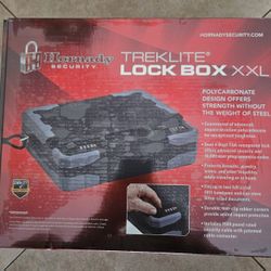 Hornady Treklite 2x Pistol Lock Security Box XXL 95260  