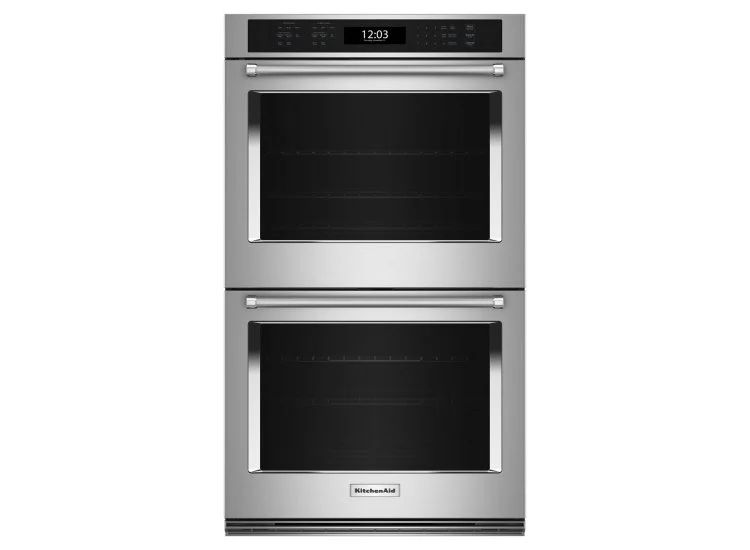 New Kitchen Aid 27” Double Oven Air Fry Stainless Steel