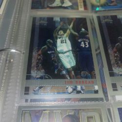 Tim Duncan #115 Topps Chrome 