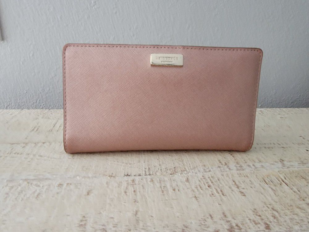 Kate Spade Dusty Pink Blush Wallet