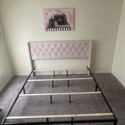Pink Bed frame 