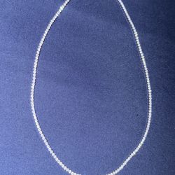 Restocked! $70 Tennis Chain 14k White Gold Plated 