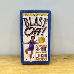 Richard Simmons Blast Off VHS Musical Workout 1999 NEW Sealed