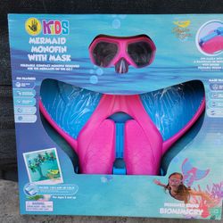 Mermaid swim fin