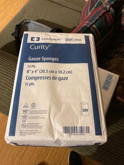 Gauze sponges