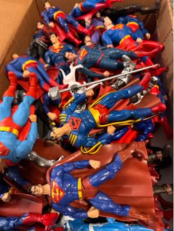 Lot of 56 Superman Action Figures