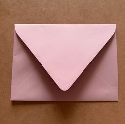 A7 pink envelopes