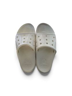 Crocs Slide Sandals White