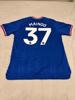 MANCHESTER UNITED ADIDAS 26/27 AUTHENTIC AWAY JERSEY  KOBBIE MAINOO SIZE LARGE