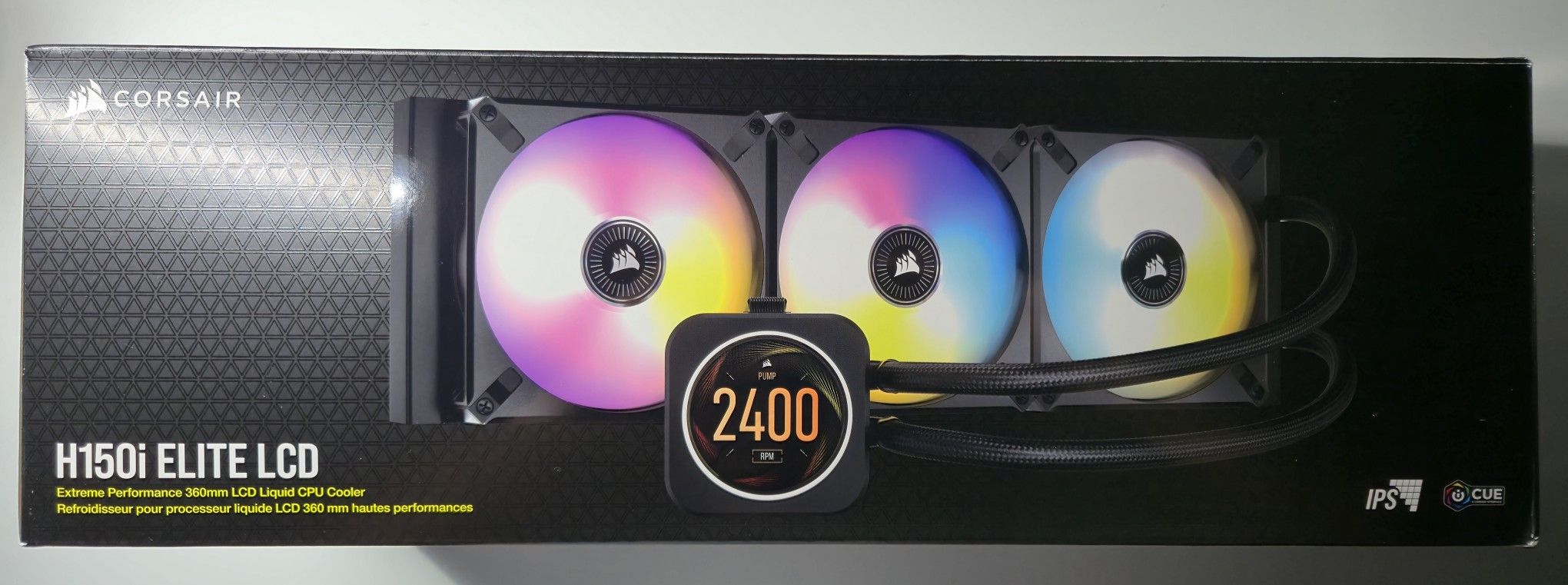 Corsair H150i ELITE LCD Display Liquid CPU Cooler