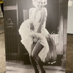 marilyn monroe canvas print