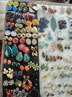 Lot Of Jewelry, Earrings, Necklaces