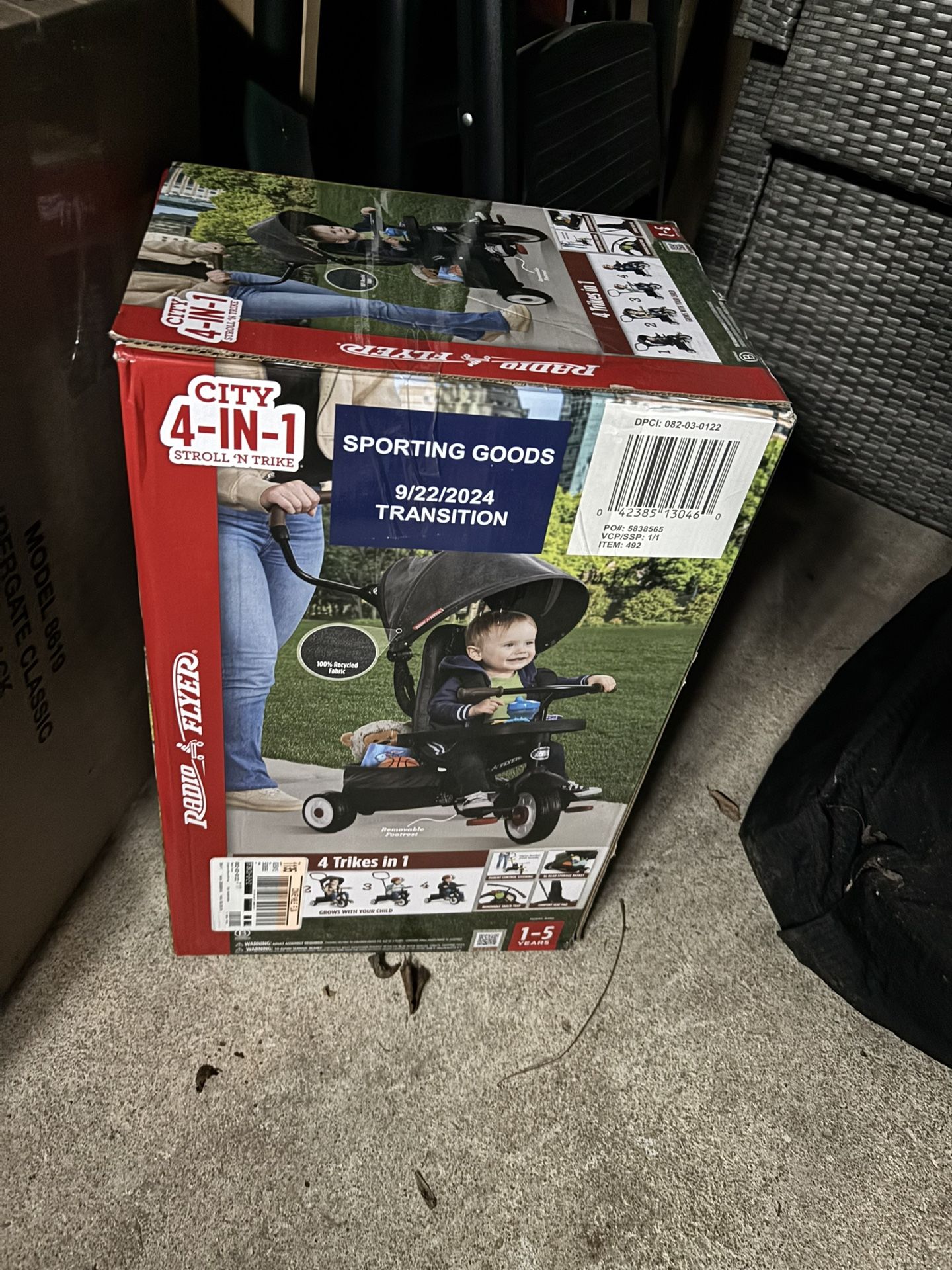 City 4in1 Stroll And Trike