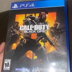 Call Of Duty Black Ops PS4
