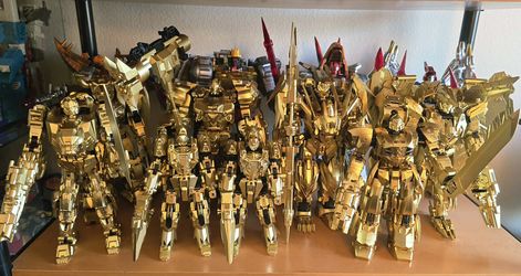 Cang Toys Masterpiece Set Gold Predaking