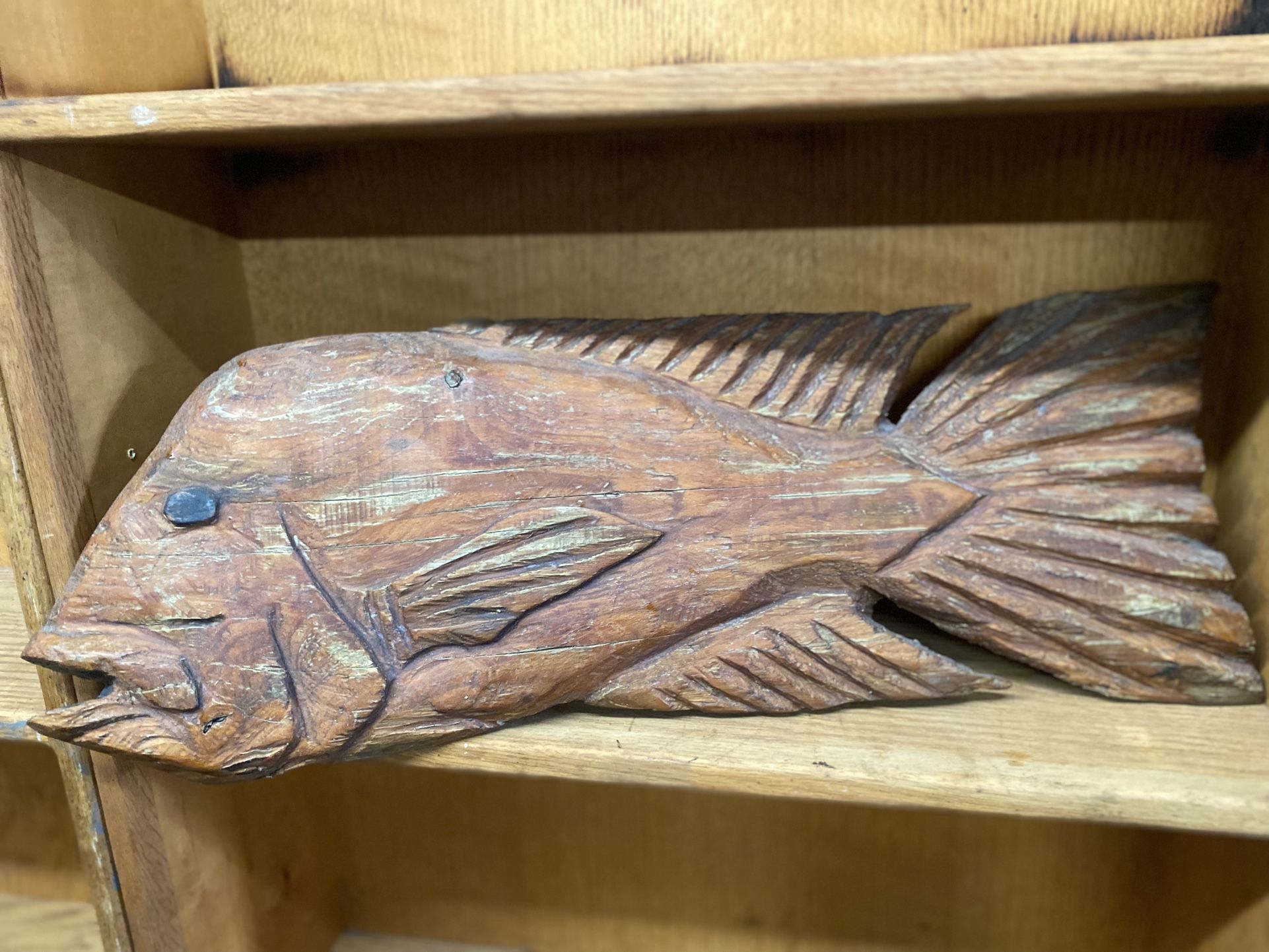 Wooden Fish- Hand Carved