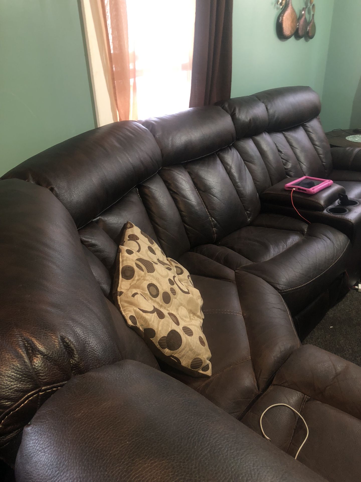 Leather Couch