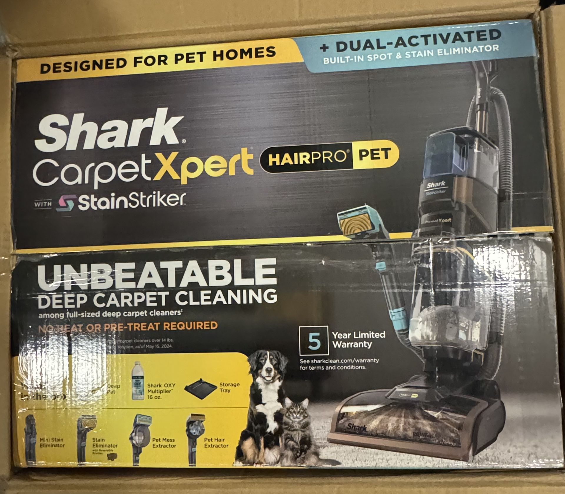 Shark CarpetXpert HairPro with StainStriker