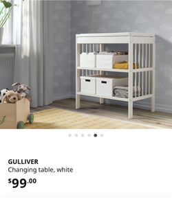 IKEA Gulliver Baby Changing Table 