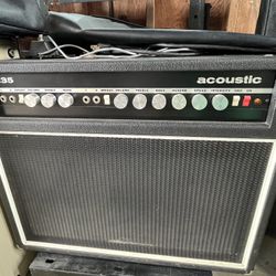 1972 Acoustic  135 Amplifier 