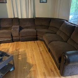 Sectional Recliner Couch