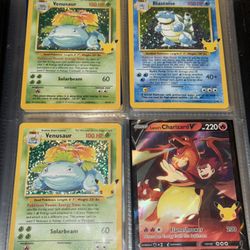 🎉Pokémon Celebrations Binder w/ Cards - Partial Set - Great Condition!🎉