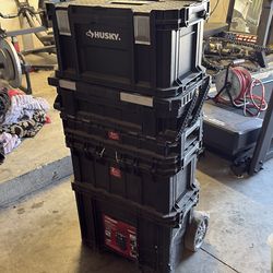 Husky tool boxes  (5)