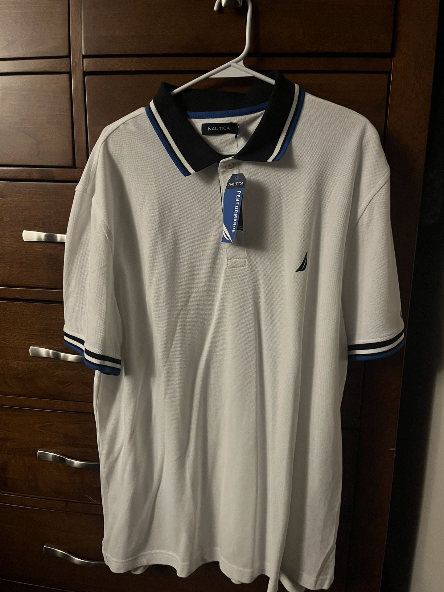 Mens Nautica Polo Golf Shirt Mens XXL