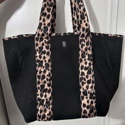 Victoria’s Secret Cheetah Print Beach Tote Bag