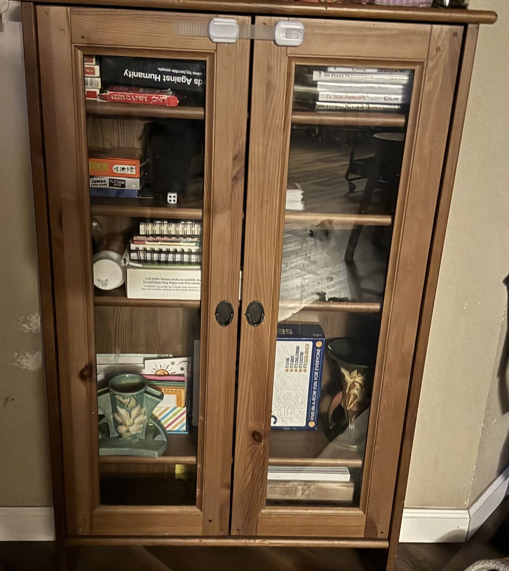 Corner Shelf And Cabinet