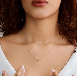 Pure Golden Sphere Choker 18K