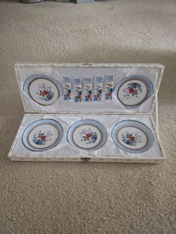 Japanese 10 piece Kozara and Hashioki