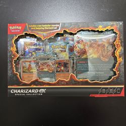 Pokemon TCG Charizard ex Special Collection Box NEW Sealed - 3 promo & Jumbo