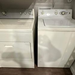 GE Washer & Whirlpool Dryer 
