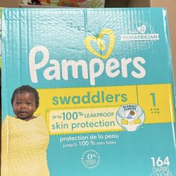 Diapers (Size 1) 164 Count 