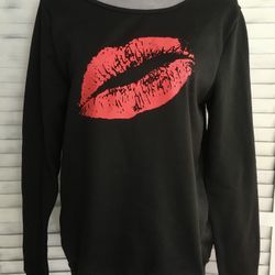 Lip Sweatshirt, XL