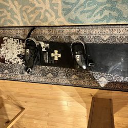 M3 Talon Snowboard Size 155cm with Large Invasion Bindings 