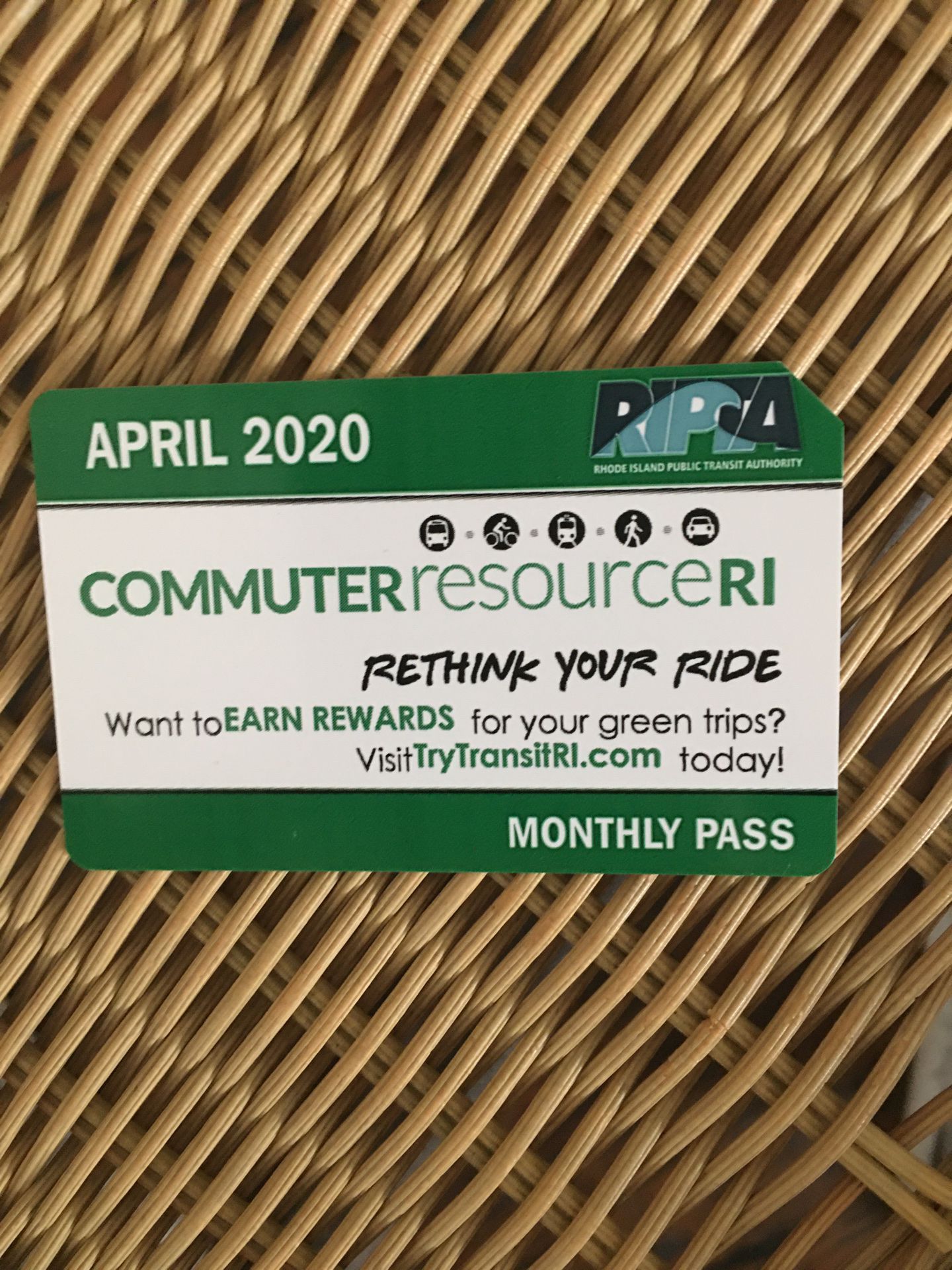 April 20202 monthly bus pass