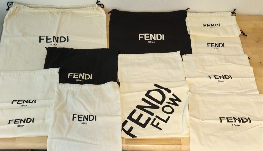 Authentic Fendi Dust Bags for sale.