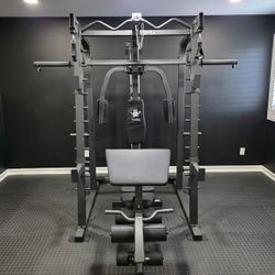 Smith Machine 2001 | Multi-Use Adj Bench | Gym Equipment | Fitness | Squat Rack | Excercise |🔴WEIGHTS AND BARBELL SOLD SEPARATELY 🔴 FREE DELIVERY 🚚