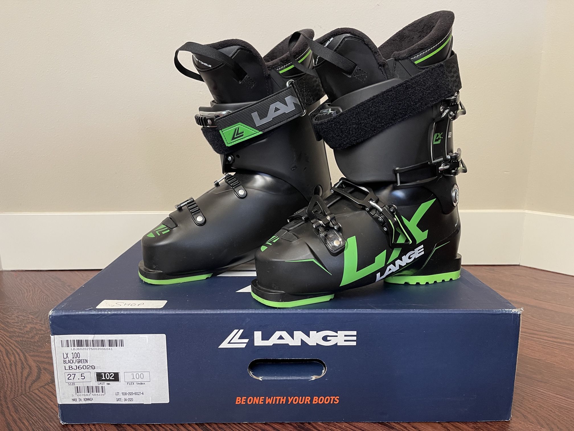 Lange LX Ski Boots 27.5