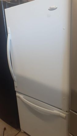 Whirlpool Bottom Freezer  White Refrigerator
