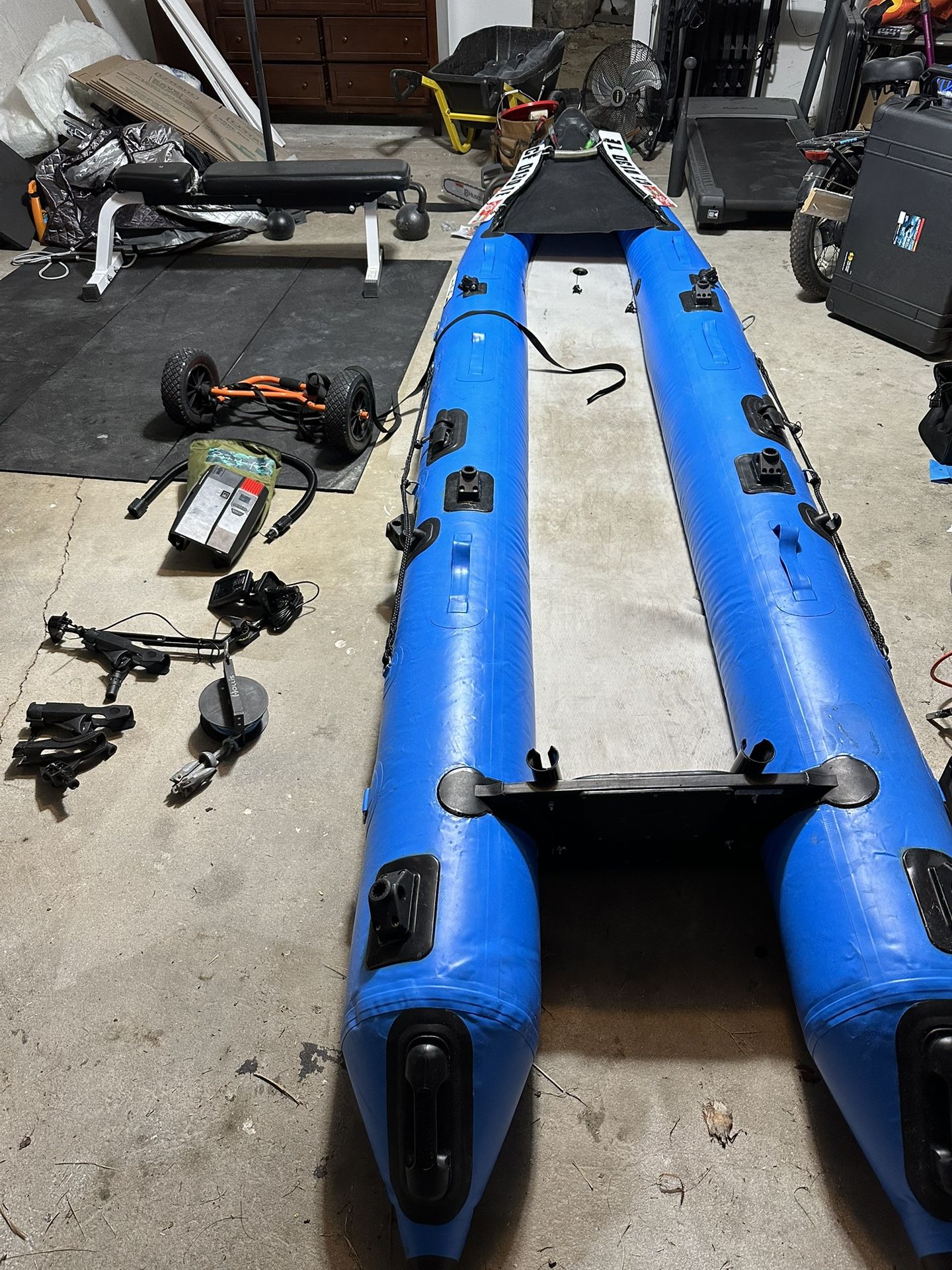 Inflatable Boat Scout 430 6 Hp Tohatsu