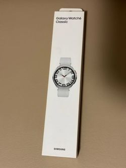 Galaxy Watch 6 Classic 47mm GPS Only Silver ~ Sealed